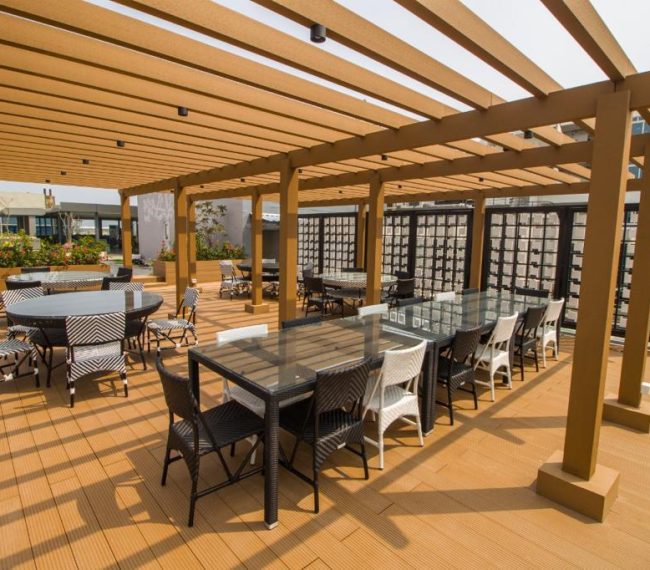 WPC pergola design
