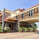 Home exterior with WPC cladding by best WPC supplier India Everwood.