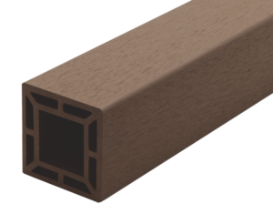 Everwood LITE RAILING 75 profile cross-section for deck and balcony railing systems