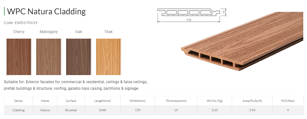Everwood Natura Cladding