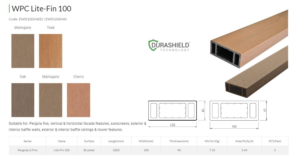 Everwood Pergolas & Fins100
