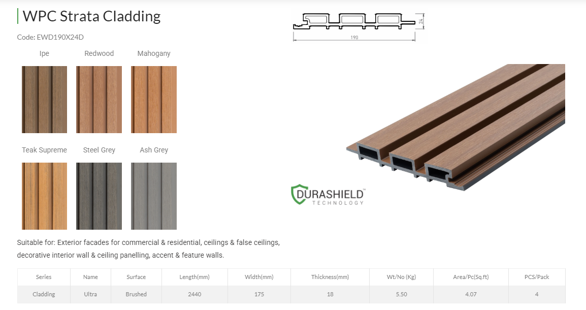 Everwood Strata Cladding